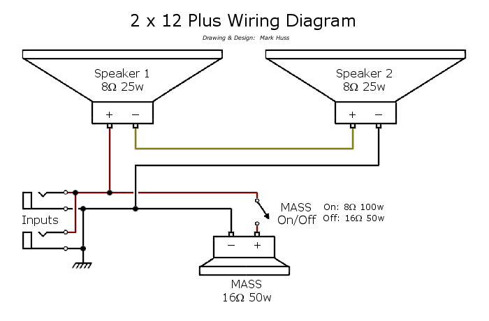 Speaker And Tweeter Wiring Diagram from mhuss.com